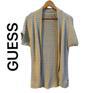 Guess Women Beige Cardigan Medium